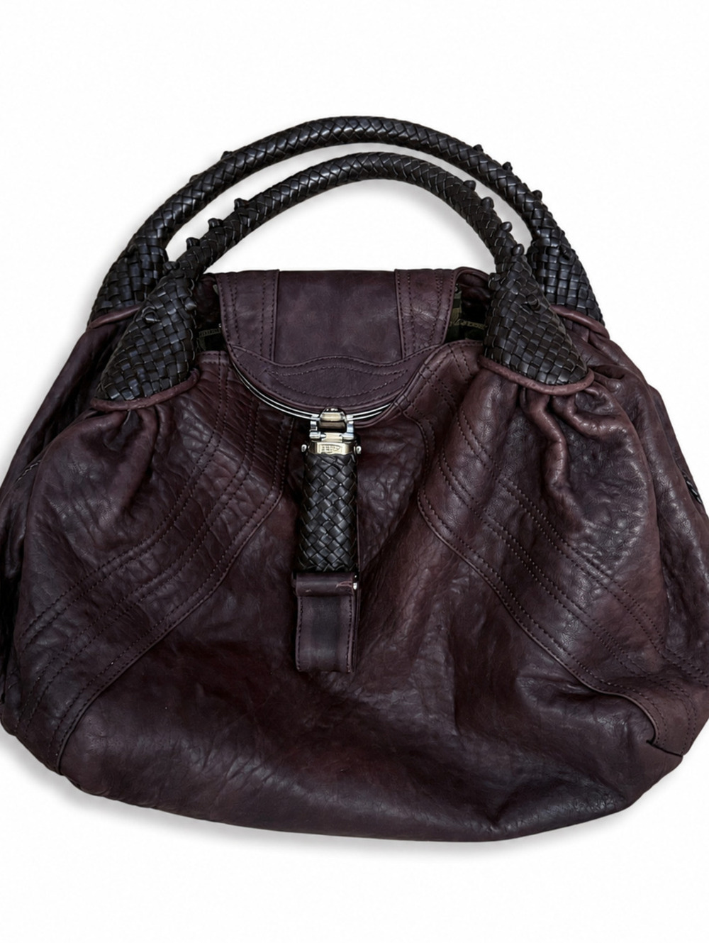 FENDI Nappa Nuvolata Spy in Amarone
